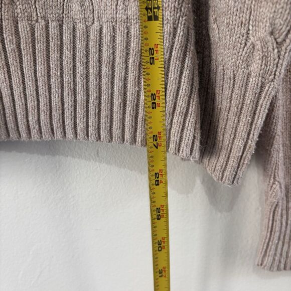 Vintage Polo Ralph Lauren 100% Silk Cable Knit Sweater Mens XL - Picture 6 of 7